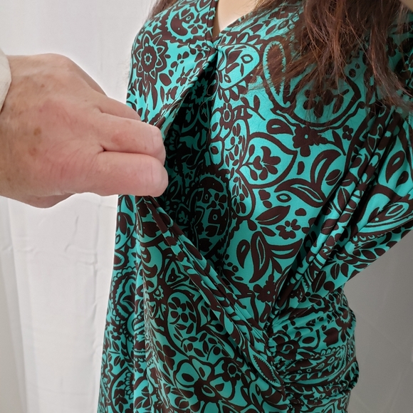 Chaps Midi Dress Size XL - Picture 5 of 8